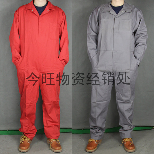 Coating Workwear Costume Costume for Men's Foreign Trade Guarantee Wear - resistant Welding Beauty Washing Fire - retardant Fire - retardant Industry