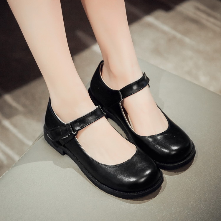 Large size single shoe with cd changing dress pseudo-lady high heel uniform shoes women's clothes gags cos supplies Roletta shoes men