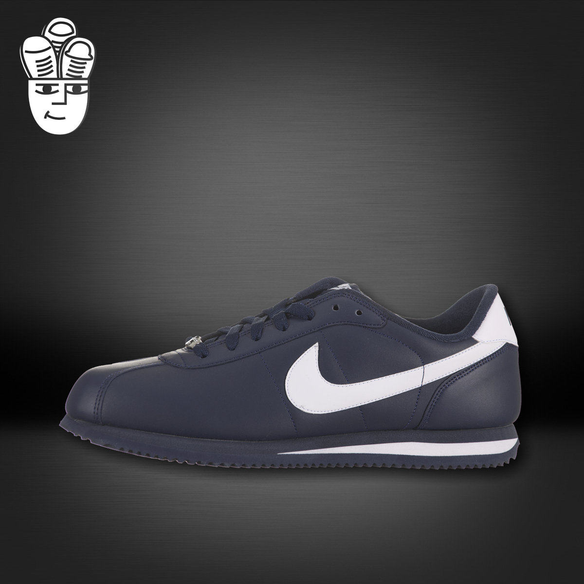 Nike Cortez Basic Leather '06耐克 男子 阿甘跑步鞋 藏青运动鞋