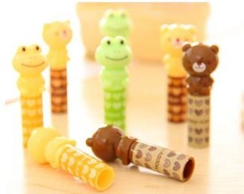 Cartoon pencil cap pen sleeve can be used as a pencil extender 4 cute pencil sets Deli 0506