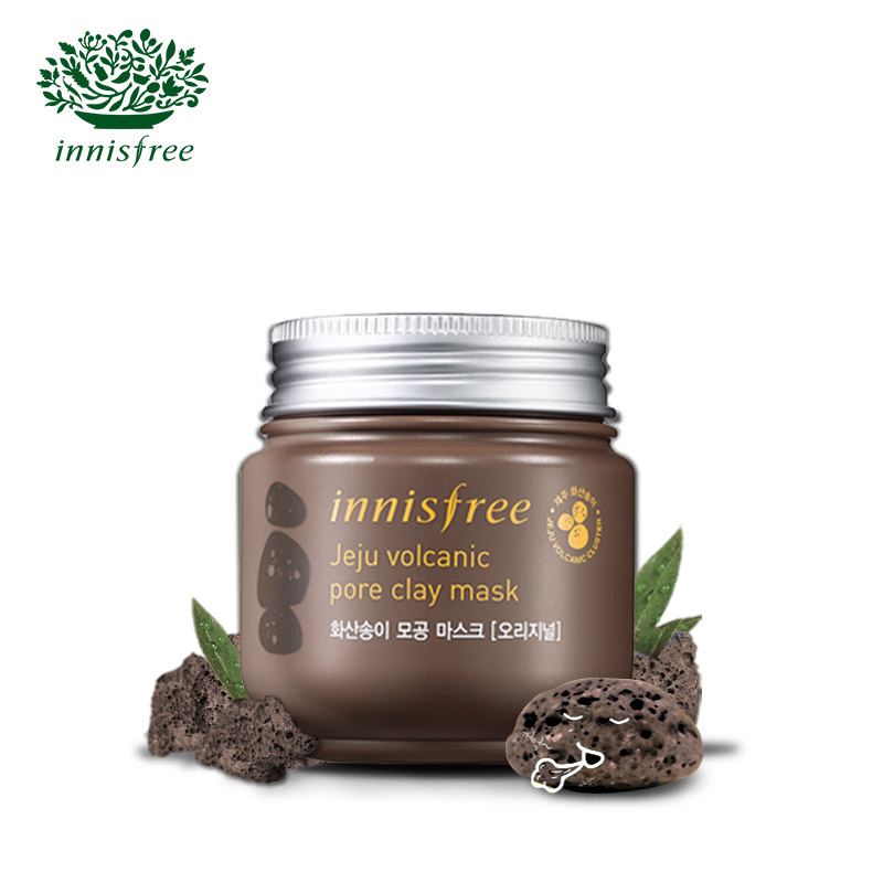 innisfree/悦诗风吟济州岛火山岩泥毛孔清洁紧实面膜 100ml