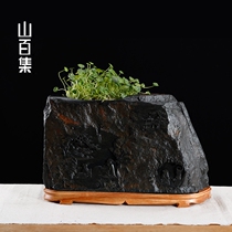 Mountain 100 Episodes of Mountain Imagery Home Pendulum Pieces New Chinese Book House Folk Sleeping and Ink Stones