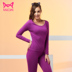 Catman bông lycra đồ lót womens mùa thu quần quần áo mùa thu womens đồ lót thiết lập đáy mỏng đơn lớp ấm đồ lót. 