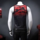 Mùa hè 2018 phong cách mới nam vest vest cá tính rỗng thoáng khí thể thao vest in áo không tay mỏng