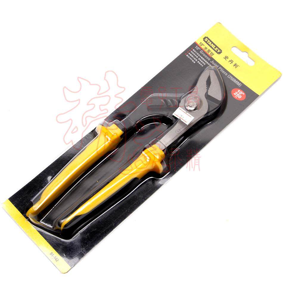 STANLEY HISTORY DANLEY SUPER LOW PRICE WATER PUMP PLIERS BICOLOR HANDLE WATER PUMP PLIERS 10 84-442-23-Taobao