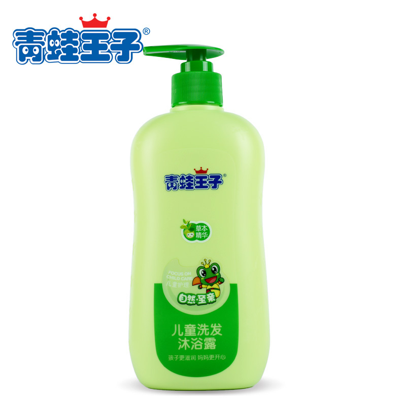 FROGPRINCE青蛙王子2014480mL儿童洗发精华至亲沐浴露地区包邮