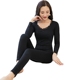 Bộ đồ lót nhiệt nữ body modal phần cotton mỏng quần áo mùa thu quần dài set đồ sinh viên dòng dưới quần bộ đồ mặc nhà mùa đông Phù hợp với nóng lên
