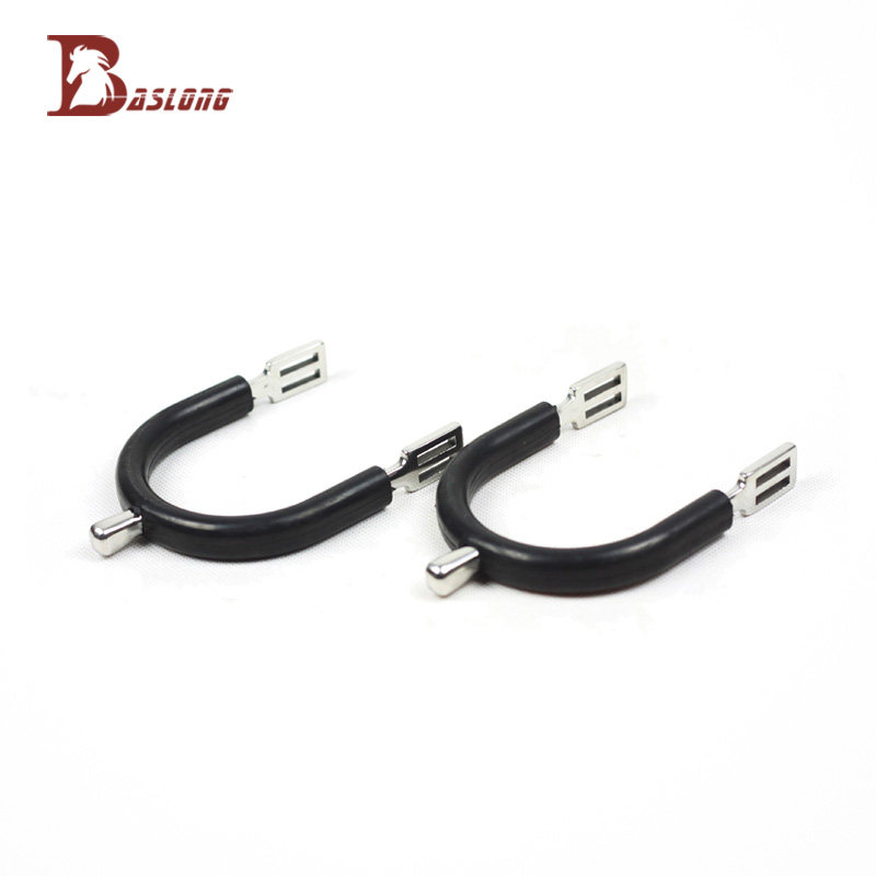 Equestrian Riding Rubber Non-Slip Spurs Stainless Steel Knight Equipment (including Spur Belt) Eight-foot Dragon Harness