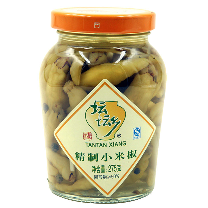 【天猫超市】坛坛乡精制小米椒275g剁椒品牌 辣椒酱系列调味品