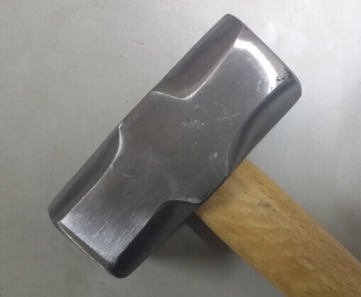 Aniseed hammer 4 lbs 3 lbs wood shank stone artificial hammer iron hammer iron hammer head square head hammer 3P4P with shank anise hammer