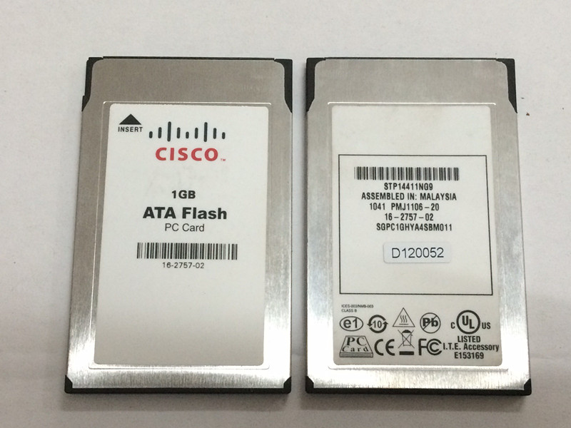 CISCO 1G ATA Flash PC Card CARD Cisco routers PCMCA Memory Card