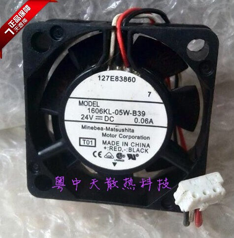 NMB 4015 4 cm 24V0 08A Double ball frequency inverter photocopier fan 1606KL-05W-B39