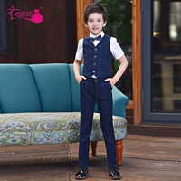Bộ vest bé trai phù hợp với hoa cô gái chủ nhà cho trẻ em - Váy trẻ em quần áo bé trai đẹp nhất