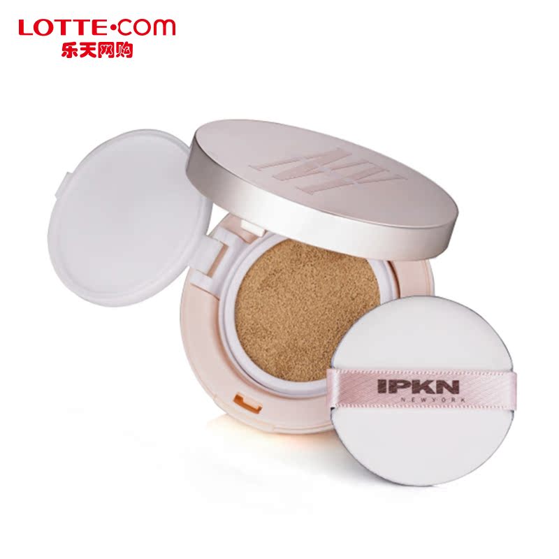 乐天网购IPKN忆可恩防晒气垫SPF30 PA++水润保湿补水亮肤韩国正品
