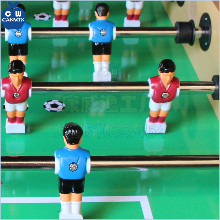 1.4m Foosball Machine Full Accessories Solid Pole PVC Villain Player Scorer Handle Football