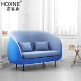 Ткань для двоих, креативный современный диван для отдыха из натурального дерева, простой и элегантный дизайн