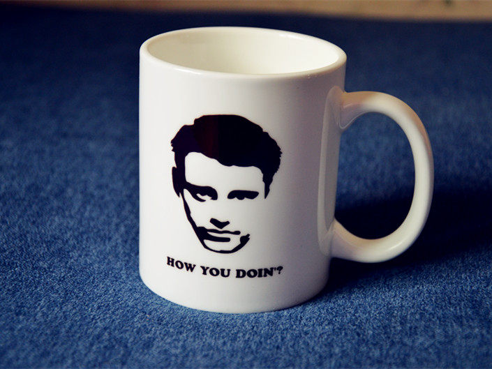 The old friend remember the Joey How You doin the Mark Cup can come and customize