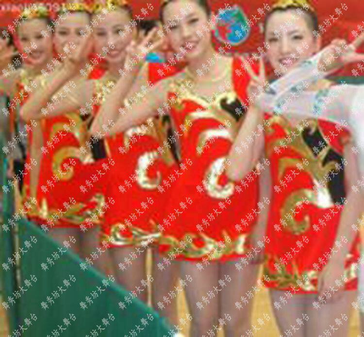 Professional set to do university students' artistic gymnastics skills cheerleading and aerobics competition performance dance costumes