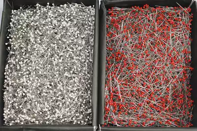 Imported bead needle stainless steel positioning bead needle (ultra-fine) needle manual needle positioning needle vertical cutting version shirt needle