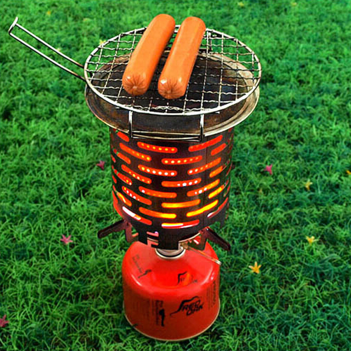 New stainless steel heating stove outdoor camping heating cover camping fishing for heating equipment ultra-light portable warmer-Taobao