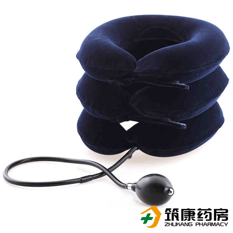 鱼跃B型三层全绒颈椎牵引器 家用医用颈椎充气牵引器 颈椎牵引仪