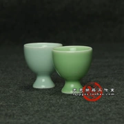 Long Tuyền celadon rượu cao độ rượu thủy tinh nếm rượu vang ly rượu hầm lò mận xanh bột xanh nóng sản phẩm mới