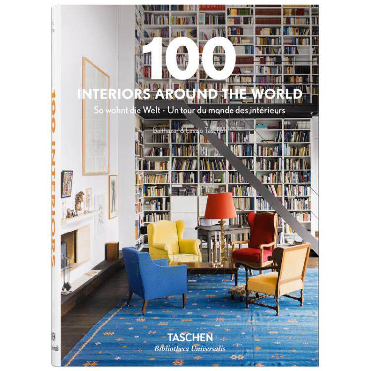 🔥全球疯抢的《100 INTERIORS AROUND THE WORLD》原版现货！室内设计天花板到底有多绝？-艺术类原版书-淘宝好物网
