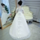 Cô gái đám cưới ponchos trailing hoa cô gái váy sinh nhật trang phục piano trẻ em trẻ em buổi tối váy công chúa set vest 3 món cực chất cho bé trai Váy trẻ em