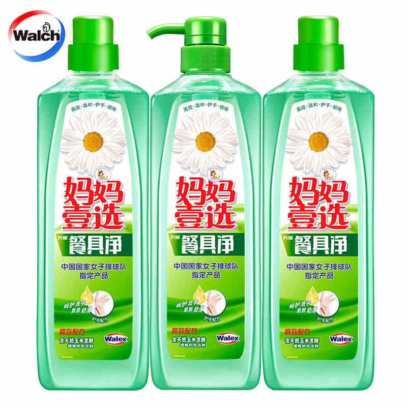 Walch/威露士妈妈壹选洗洁精1KGx3