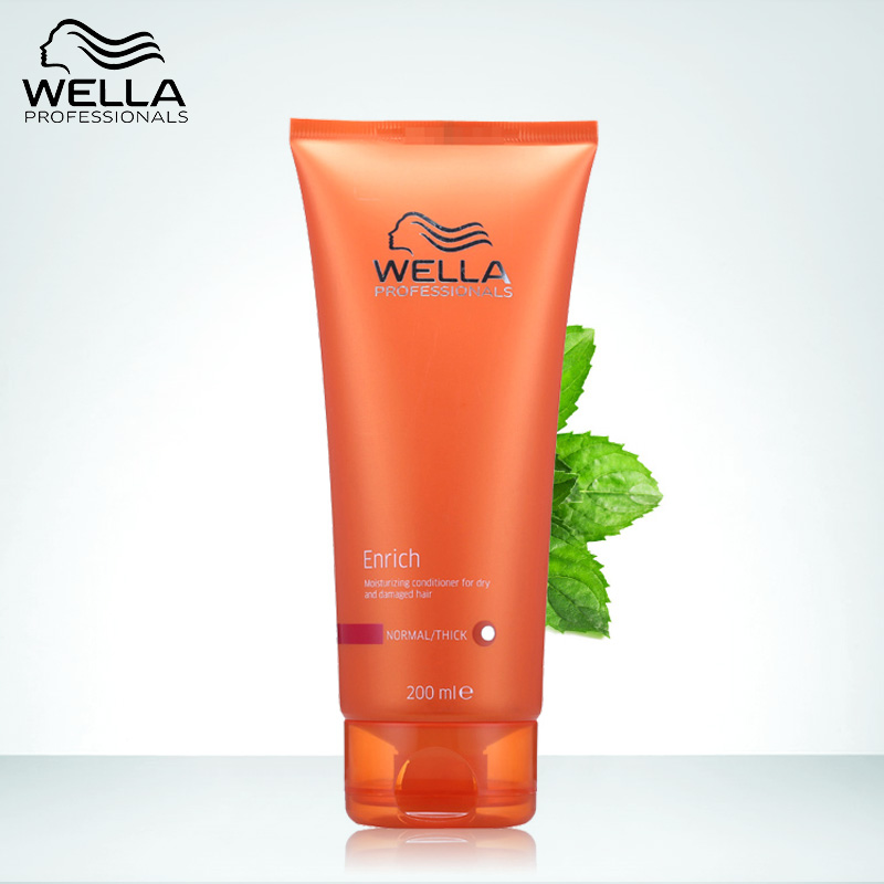 德国进口 Wella威娜滋养修护护发素200ml 柔顺液发膜精油粗硬发质