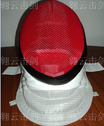 Color Fencing Mask - Boutique Red Flower Mask 700N can participate in the national competition