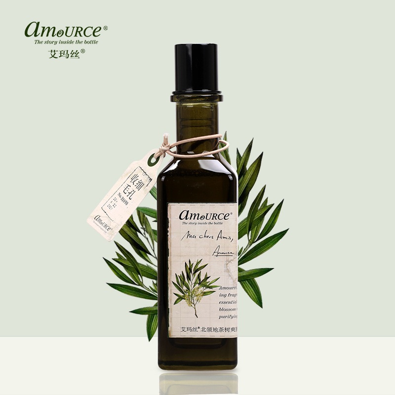 amource/艾玛丝北领地茶树爽肤水100ml/35ml祛痘保湿控油化妆水