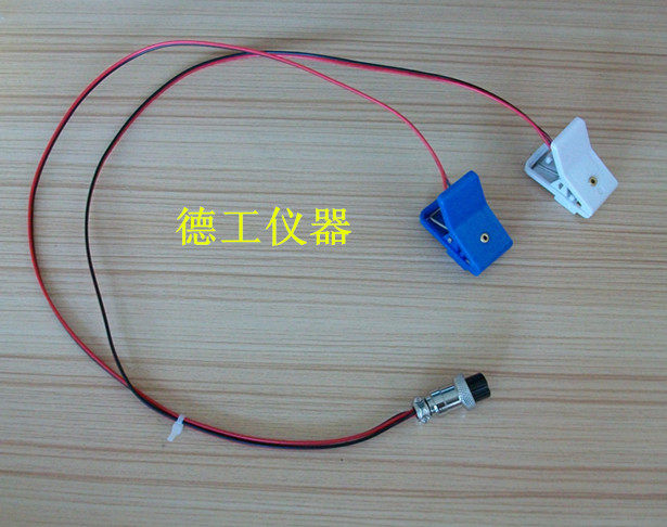 Soft-coated polymer battery electric core monomer test clamp voltage internal resistance instrument accessories 4-wire system detection rack tool