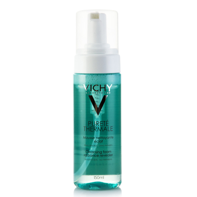 Vichy/薇姿泉之净滢润洁面摩丝150ml 保湿提亮肤色 泡沫洗面奶