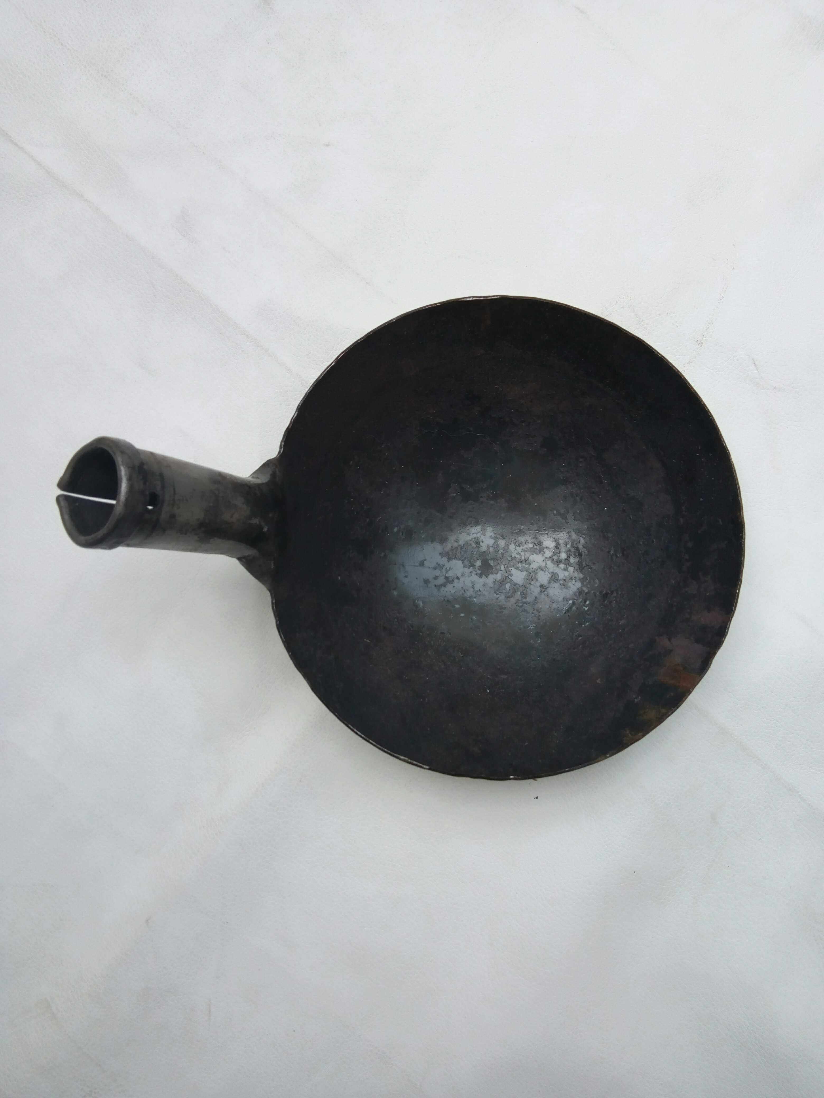 180 mm diameter dung spoon swill spoon garbage spoon engineering ash spoon feed spoon small iron spoon without eyes