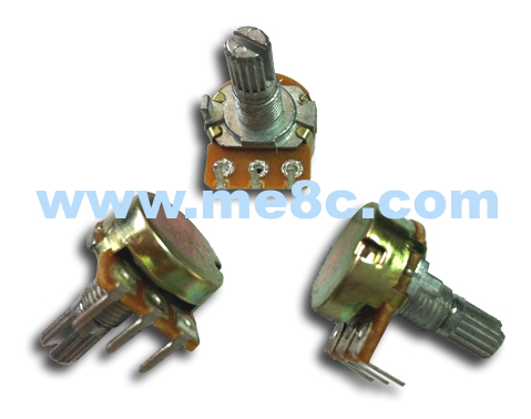 Bending foot 148 type single joint potentiometers (short plum handle 100K)