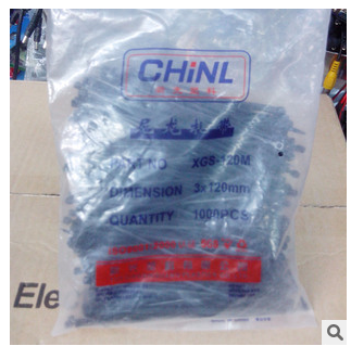 New light ties NYLON TIE 3 * 120mm Self-locked strap Black ties Zrope tying straps 