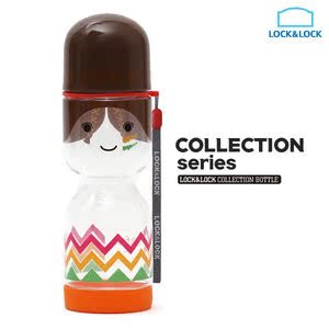新品韩国正品 Gmarket生活[Lock&Lock] 430ml卡通随手杯 NANA