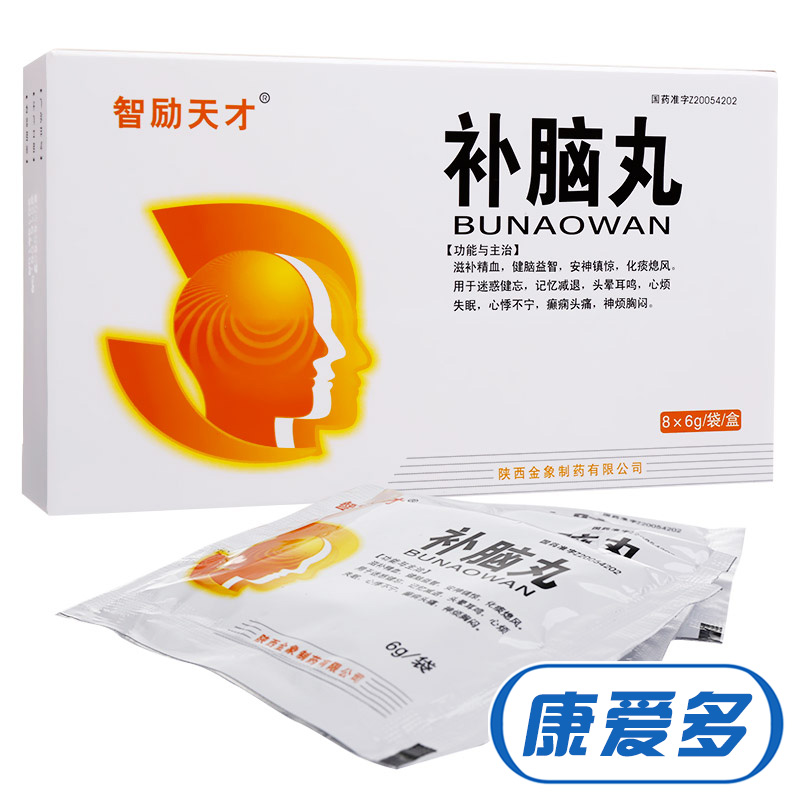智励天才 补脑丸 6g*8袋/盒