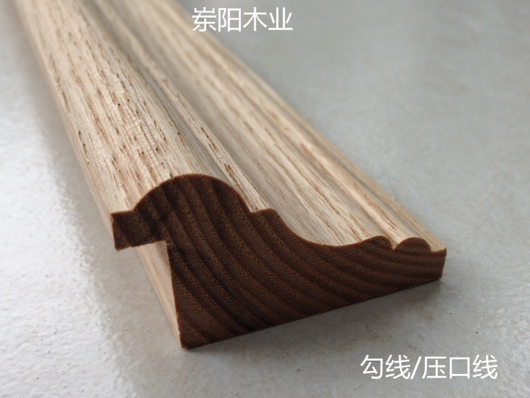 Drying Water Curu Solid Wood Line Eurostyle Decorative Line Protection Wall Wall Line Door Press Line Hook line