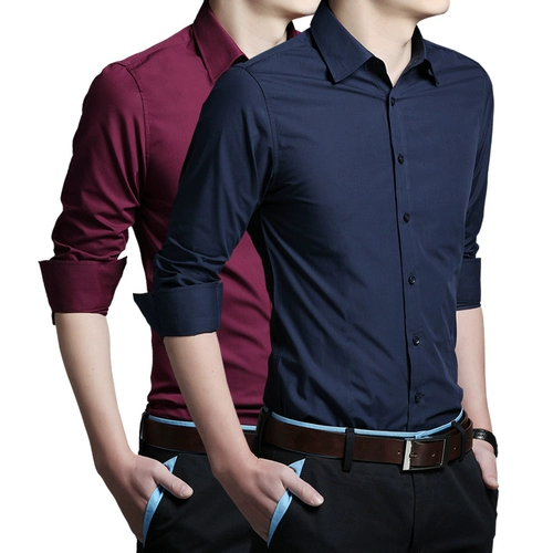 Весенняя базовая приятная телу рубашка для отдыха, в корейском стиле