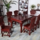 Gỗ hồng mộc nội thất gỗ gụ Dongyang đồ nội thất phòng khách không axit và bàn ăn Ming và Qing triều đại cổ điển Trung Quốc bàn ăn - Bộ đồ nội thất mau giuong go dep Bộ đồ nội thất