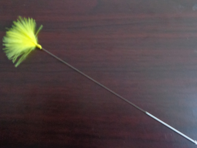 Yangzhou hand-picked ear tool silver needle big head super soft yellow goose feather stick hibiscus pestle dig ear ear spoon single price