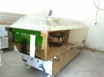 Lai all titanium luxury ice coffin body freezing funeral supplies