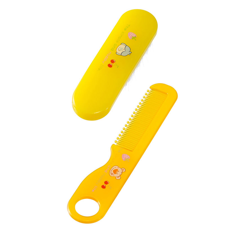 日康正品 婴儿梳刷套装 清洁安全卫生 宝宝按摩头皮梳子 RK-3657