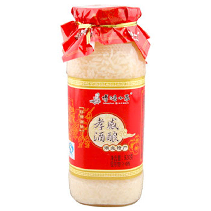 【天猫超市】博鸿小菜孝感酒酿920g/瓶 月子 甜润爽口 酒曲发酵