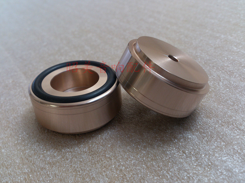 39 *17 all aluminum alloy audio amplifier foot HIFI speaker damping foot pad shock absorber foot nail C