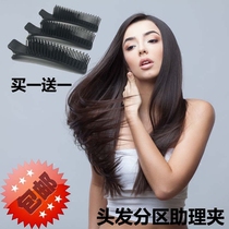 Paris painting and dyeing multi-function assistant clip Barber shop special hair clip Styling clip Layered clip Bangs clip Comb clip