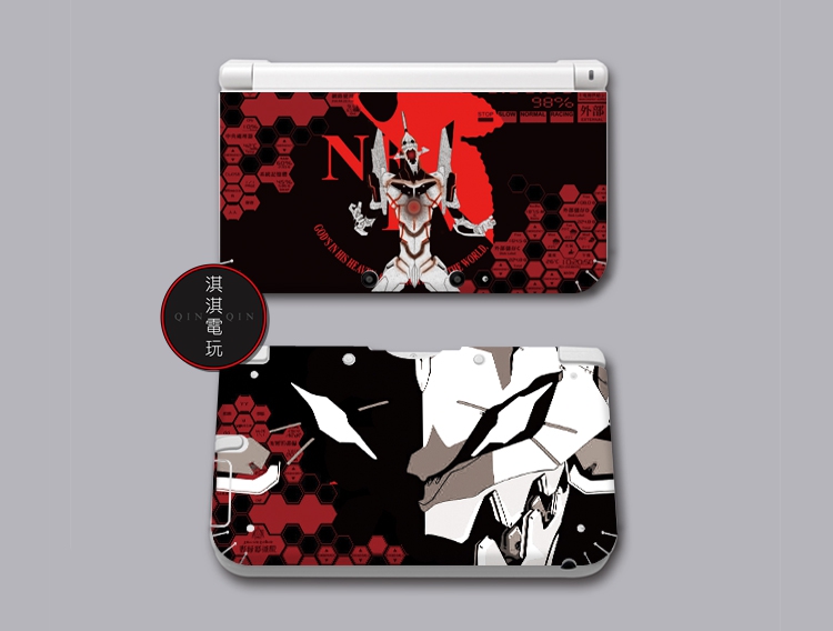 3DSLL Pain Machine Sticker 3DSXL Pain Sticker Full Body Cling Film New Century Evangelical Warrior EVA Anticollision Strip Film