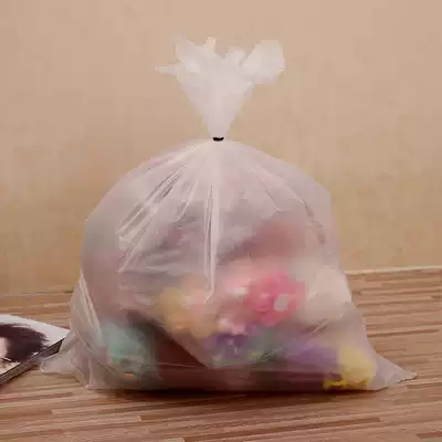 White disposable PE low pressure flat pocket waterproof and moisture-proof dust bag packaging bag plastic bag carton inner bag